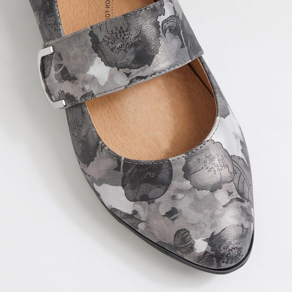ZIERA OKLA CHARCOAL - Women MARY - Collective Shoes 