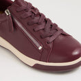 Load image into Gallery viewer, ZIERA AITO BURGUNDY - Women Sneakers - Collective Shoes 
