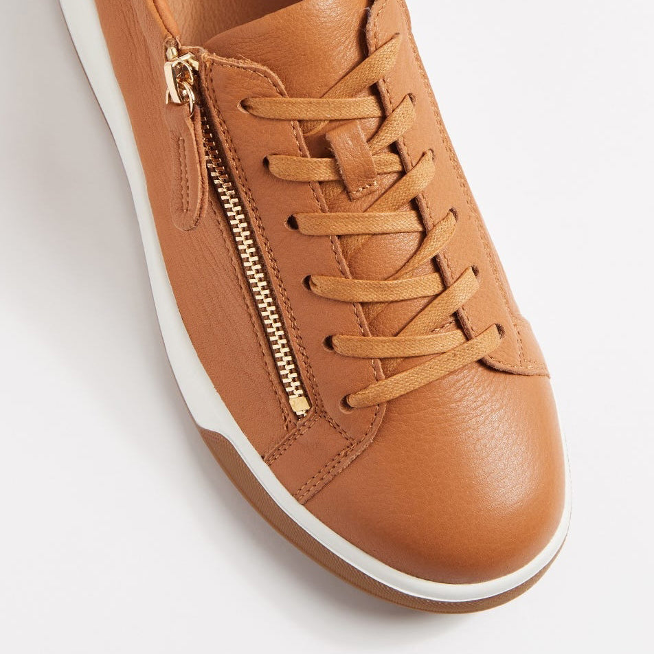 ZIERA AITO DK TAN - Women Sneakers - Collective Shoes 