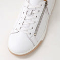 Load image into Gallery viewer, ZIERA AITO WHITE NUDE - Women Sneakers - Collective Shoes 
