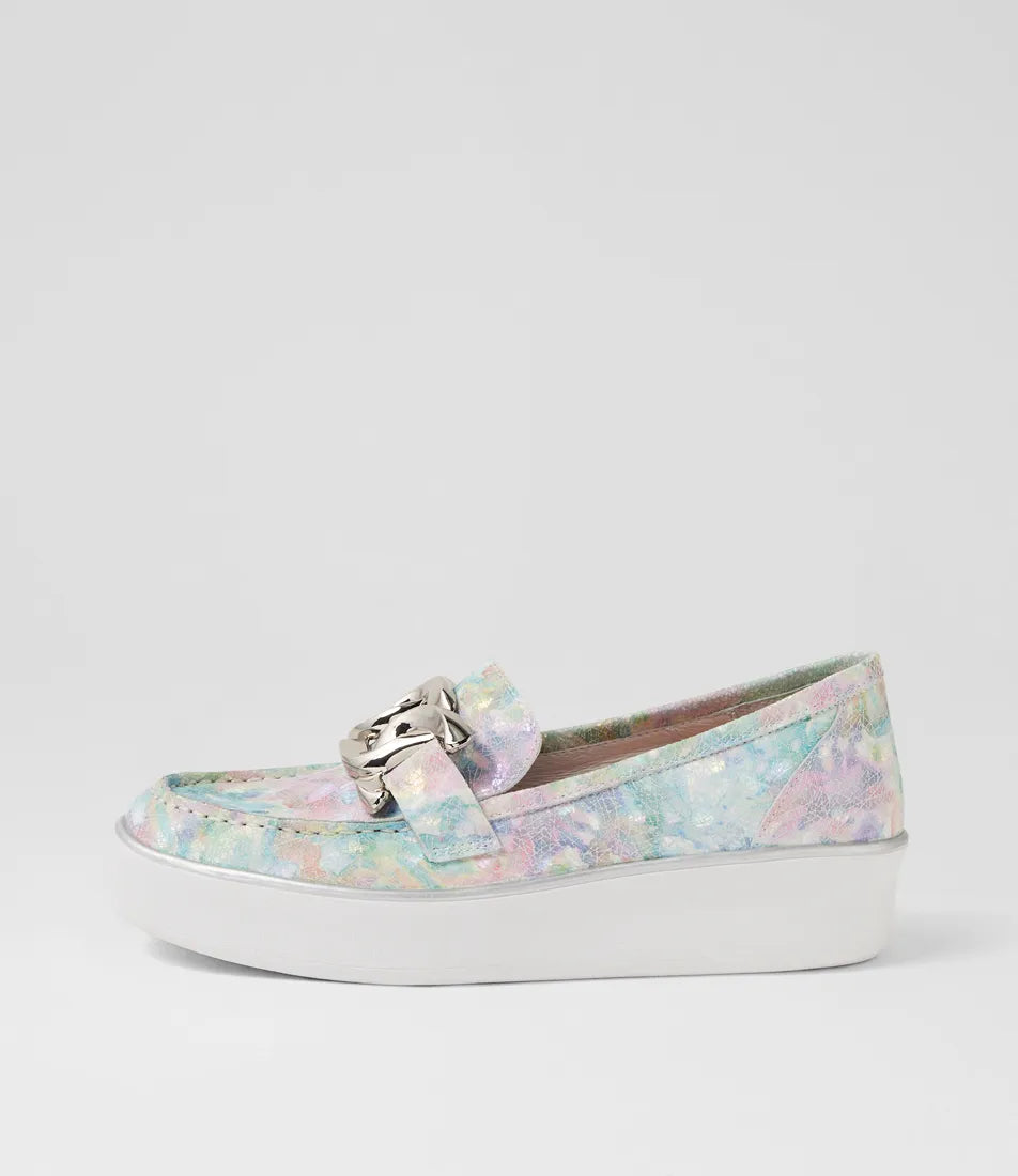 ZIERA ZURINA PASTEL METAL - Women Loafers - Collective Shoes 
