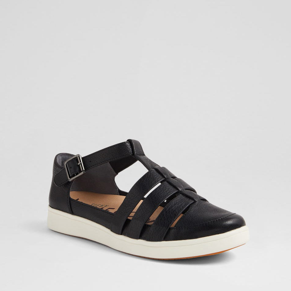 ZIERA DIANEY BLACK WHITE - Women Sandals - Collective Shoes 