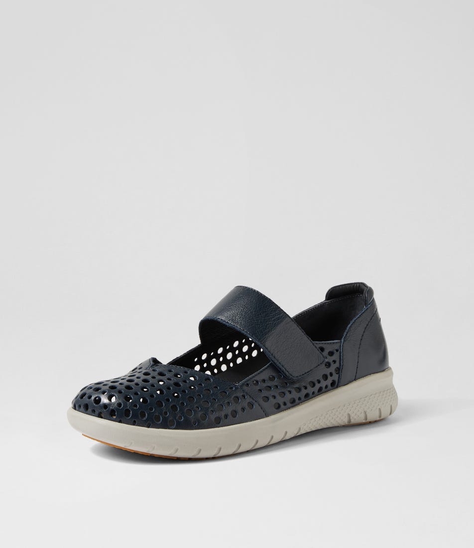 ZIERA SINDIS NAVY - Women Sandals - Collective Shoes 