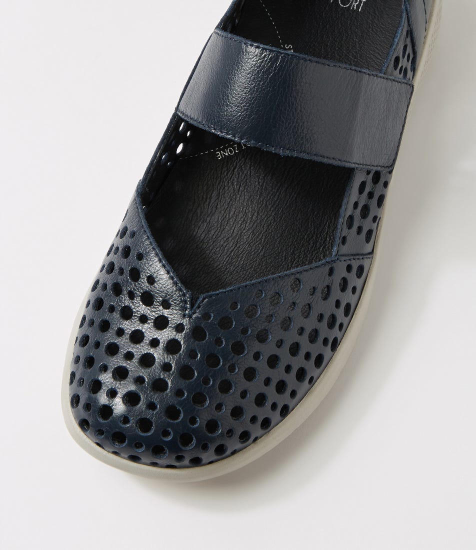 ZIERA SINDIS NAVY - Women Sandals - Collective Shoes 