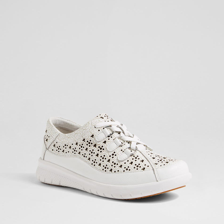 ZIERA SARMI WHITE - Women Sneakers - Collective Shoes 