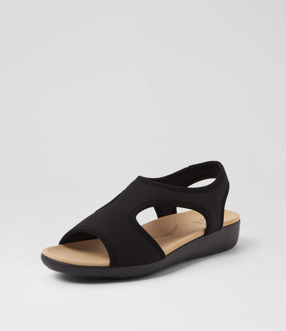 ZIERA ULLAHS BLACK - Women Sandals - Collective Shoes 