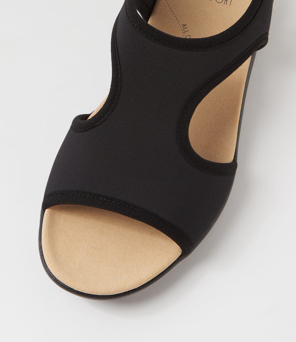 ZIERA ULLAHS BLACK - Women Sandals - Collective Shoes 