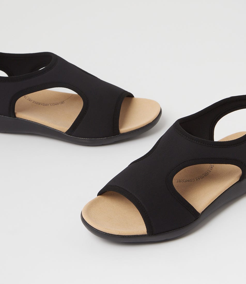ZIERA ULLAHS BLACK - Women Sandals - Collective Shoes 