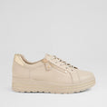 Load image into Gallery viewer, ZIERA VAMRA ALMOND PALE GOLD - Women Sneakers - Collective Shoes 

