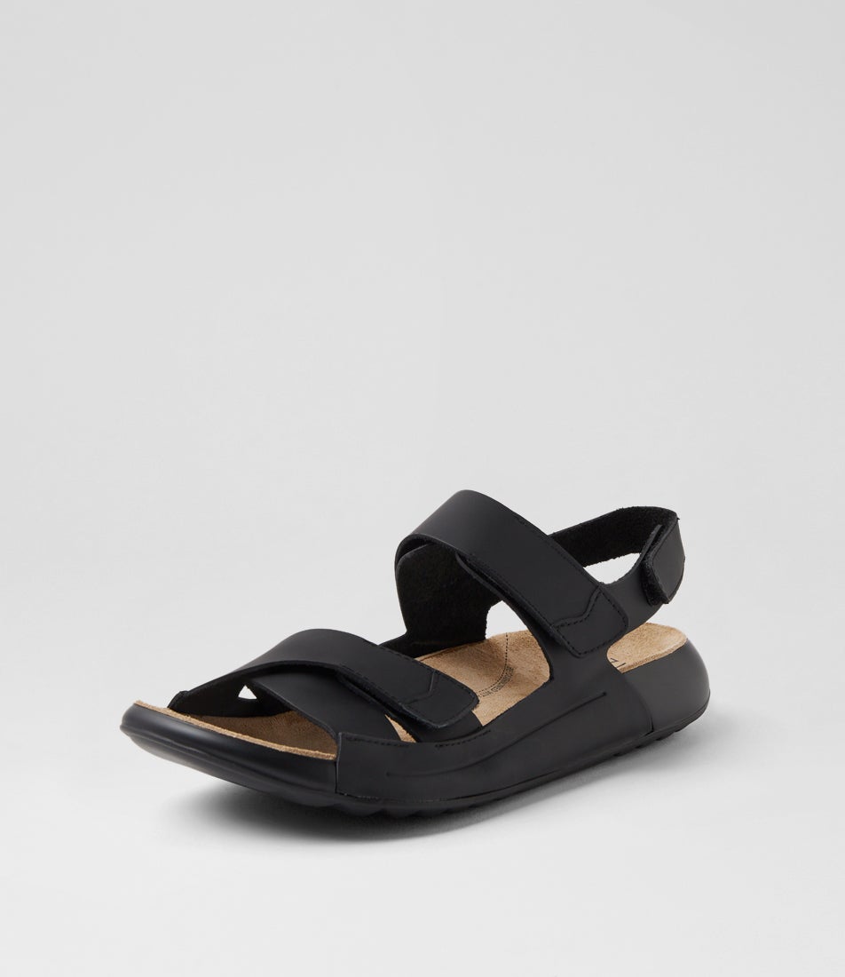 ZIERA YELLOH BLACK - Women Sandals - Collective Shoes 