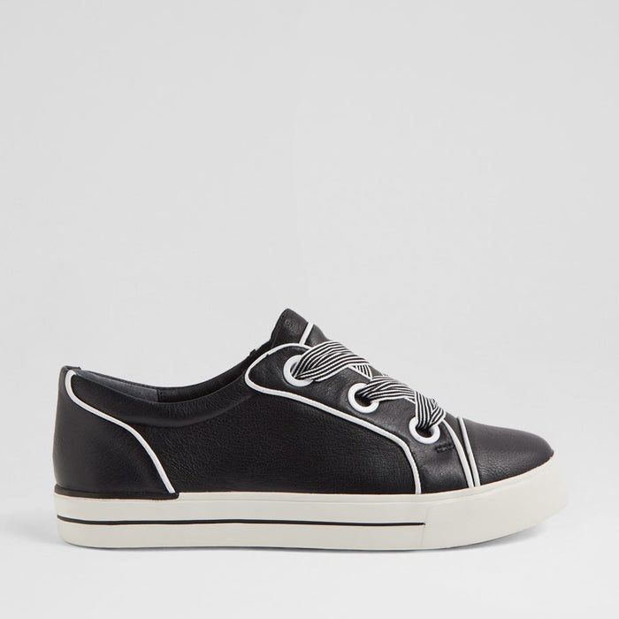 ZIERA ASCOTT BLACK WHITE - Women Sneakers - Collective Shoes 