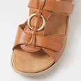 Load image into Gallery viewer, ZIERA BRISA DK TAN - Women Sandals - Collective Shoes 
