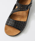 Load image into Gallery viewer, ZIERA BIZZA BLACK - Women Sandals - Collective Shoes 

