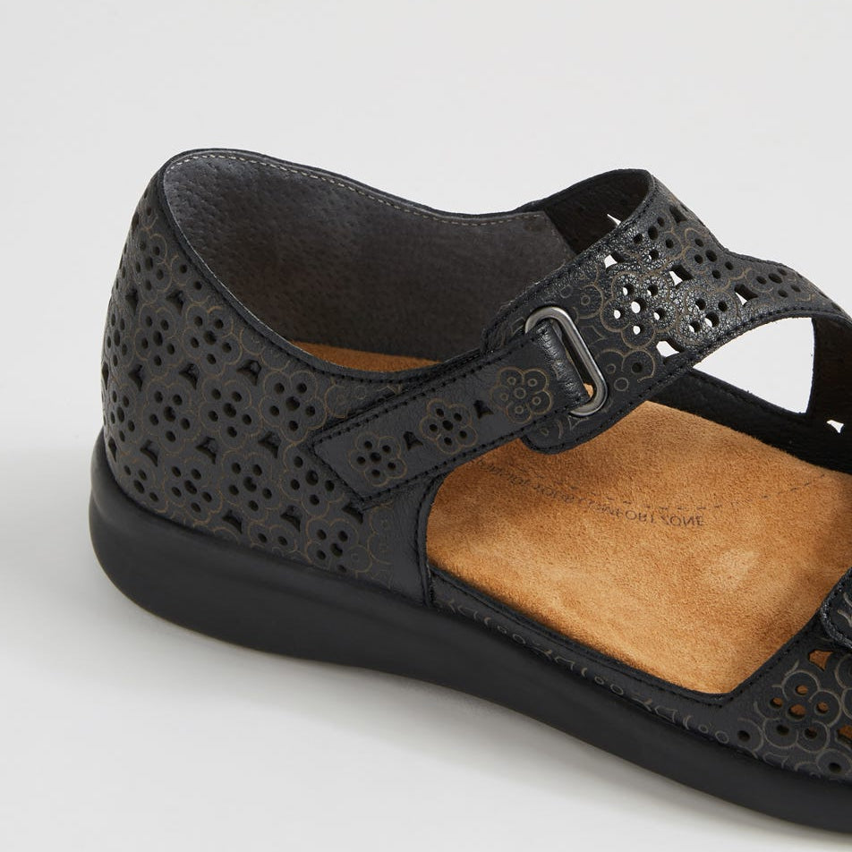 ZIERA BIZZA BLACK - Women Sandals - Collective Shoes 