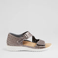 Load image into Gallery viewer, ZIERA BIZZA PEWTER WHITE - Women Sandals - Collective Shoes 
