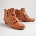 Load image into Gallery viewer, ZIERA CHRISTEL TAN - Women Boots - Collective Shoes 
