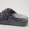 Load image into Gallery viewer, ZIERA FOSCO GREY DIAMOND - Women slippers - Collective Shoes 
