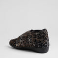 Load image into Gallery viewer, ZIERA FOFFIE BLACK MULTI - Women slippers - Collective Shoes 
