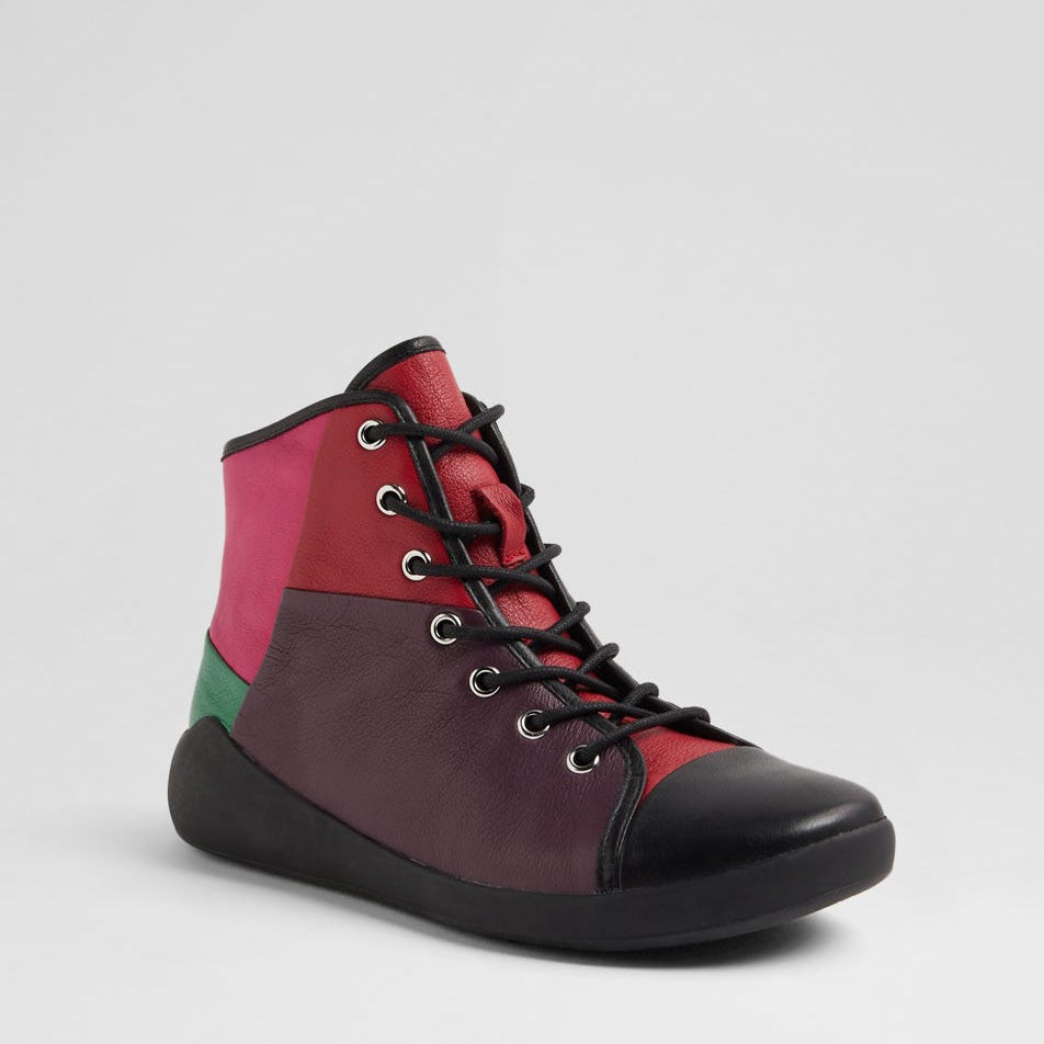 ZIERA YASU BLACK BRIGHT - Women Boots - Collective Shoes 