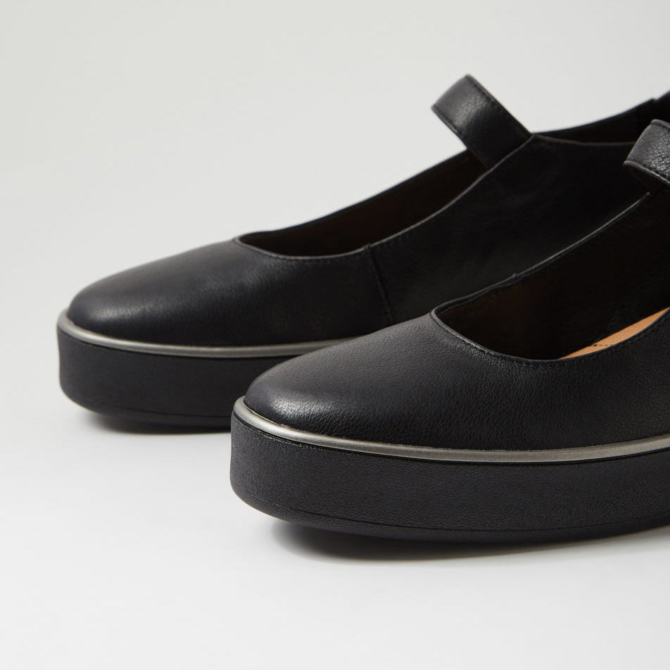 ZIERA ZUFAN BLACK - Women Sandals - Collective Shoes 
