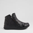 Load image into Gallery viewer, ZIERA SISLEY BLACK - Women Boots - Collective Shoes 
