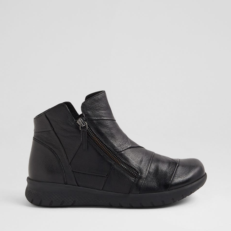 ZIERA SISLEY BLACK - Women Boots - Collective Shoes 