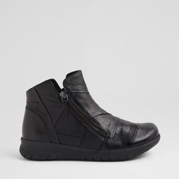 ZIERA SISLEY BLACK - Women Boots - Collective Shoes 