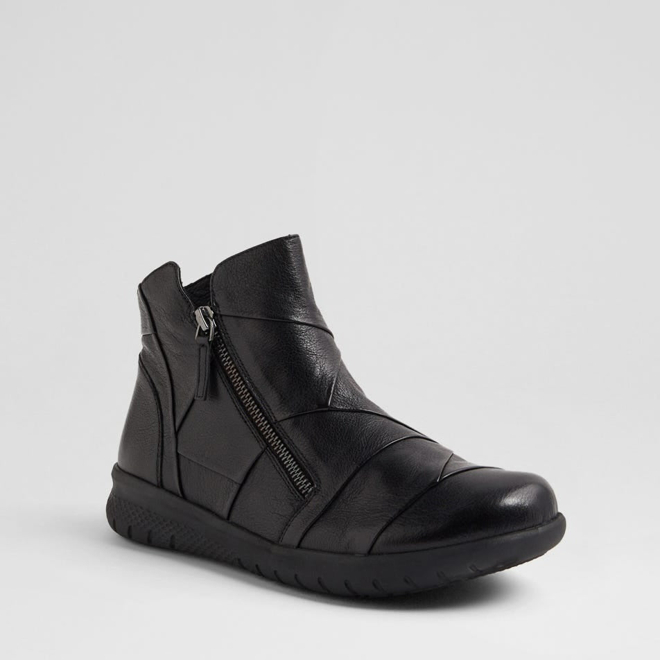 ZIERA SISLEY BLACK - Women Boots - Collective Shoes 