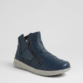 Load image into Gallery viewer, ZIERA SISLEY NAVY - Women Boots - Collective Shoes 
