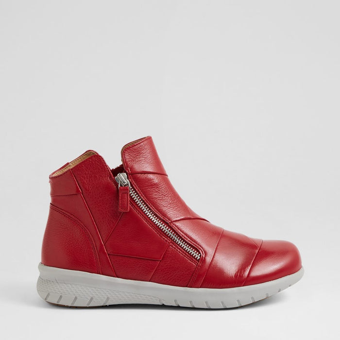 ZIERA SISLEY DK RED - Women Boots - Collective Shoes 