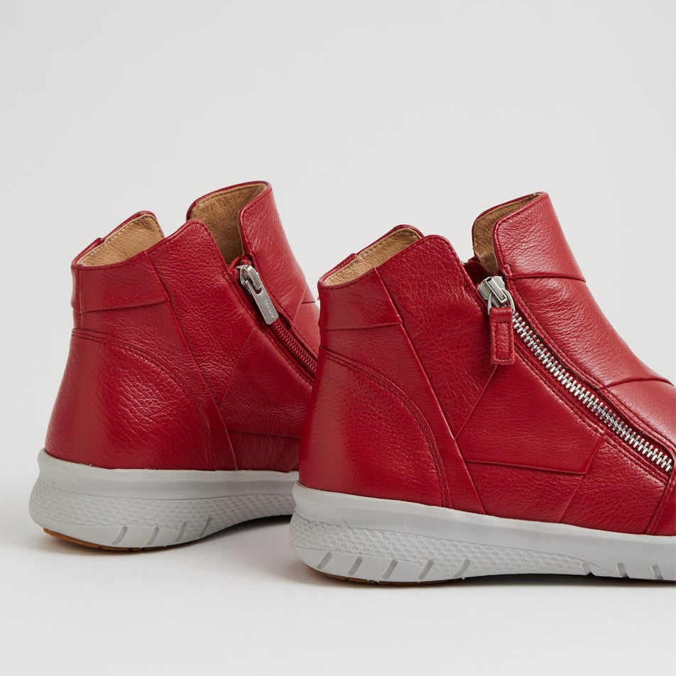 ZIERA SISLEY DK RED - Women Boots - Collective Shoes 