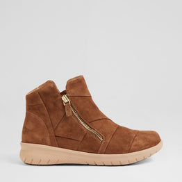 ZIERA SISLEY WHISKEY - Women Boots - Collective Shoes 