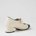 Load image into Gallery viewer, ZIERA ZIPEN BLACK IVORY PATENT - Women heel - Collective Shoes 
