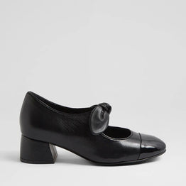 ZIERA ZIPEN BLACK PATENT - Women heel - Collective Shoes 