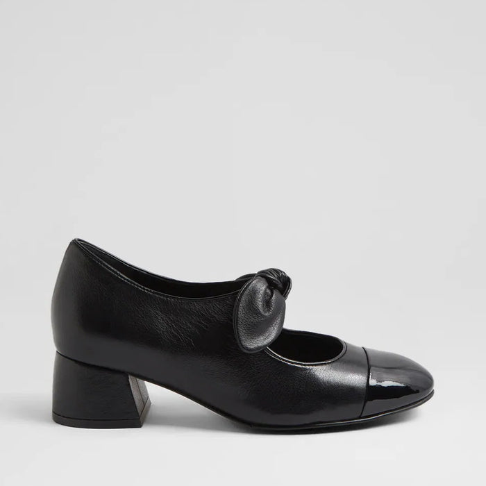 ZIERA ZIPEN BLACK PATENT - Women heel - Collective Shoes 