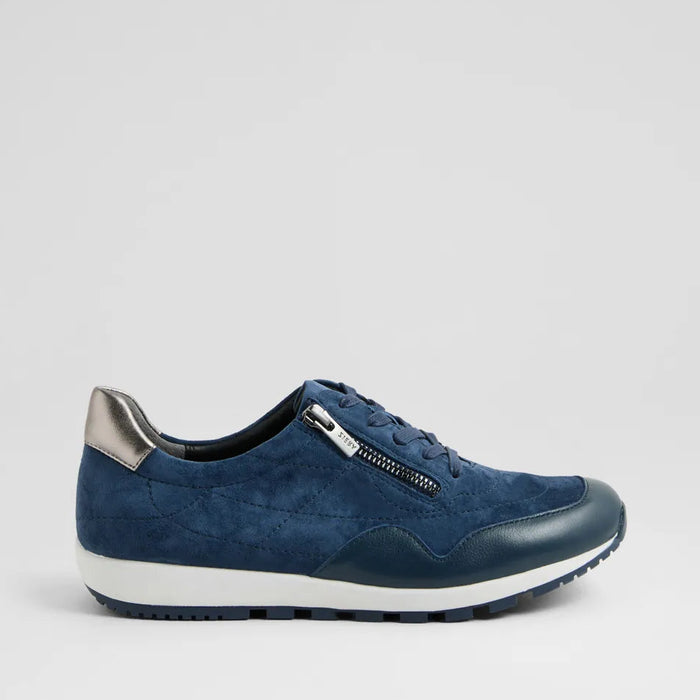 ZIERA BRIDDIE NAVY PEWTER - Women Sneakers - Collective Shoes 