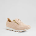 Load image into Gallery viewer, ZIERA BRIDDIE NUDE PALE ROSE GOLD - Women Sneakers - Collective Shoes 
