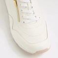 Load image into Gallery viewer, ZIERA BRIDDIE WHITE PALE GOLD - Women Sneakers - Collective Shoes 
