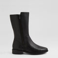 Load image into Gallery viewer, ZIERA SOPRA BLACK - Women High Boots - Collective Shoes 
