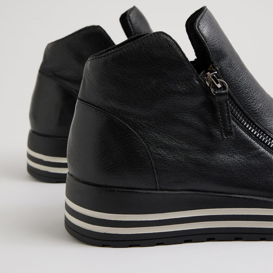 ZIERA VIAMMA BLACK - Women Boots - Collective Shoes 