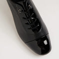 Load image into Gallery viewer, ZIERA ZINKY BLACK PATENT - Women Oxford / Brogue Shoes - Collective Shoes 
