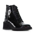Load image into Gallery viewer, DJANGO & JULIETTE ZYAN BLACK PATENT - Women Boots - Collective Shoes 
