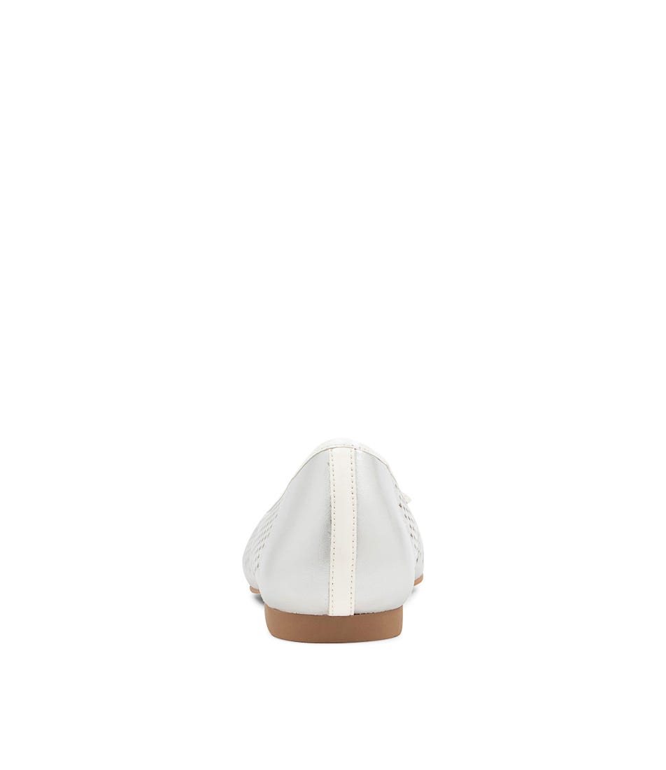 Ziera Caly White Silver - Women Loafers - Collective Shoes 