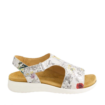 Ziera Basma White Fields - Women Sandals - Collective Shoes 