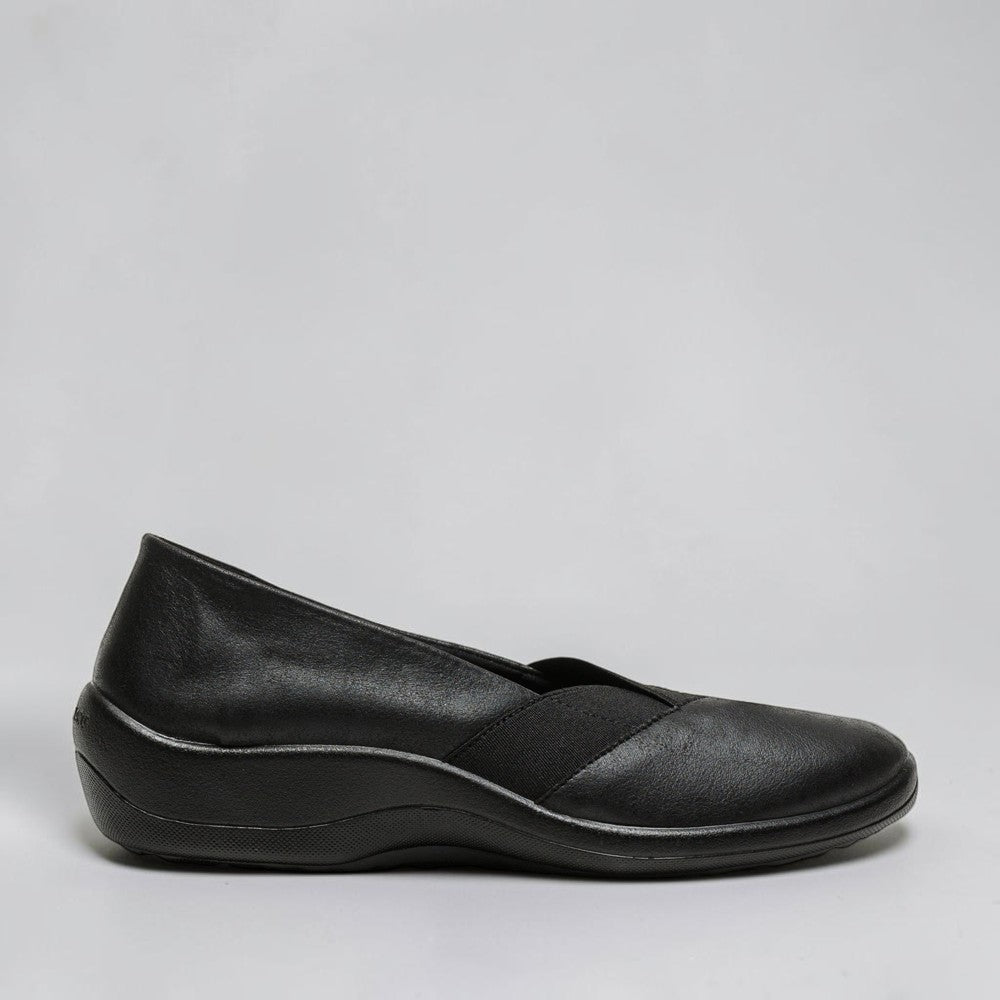 ARCOPEDICO ACADIA BLACK - Women Belle Flats - Collective Shoes 