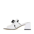 Load image into Gallery viewer, BRESLEY ADDER WHITE EMBOSS - Women Heels - Collective Shoes 
