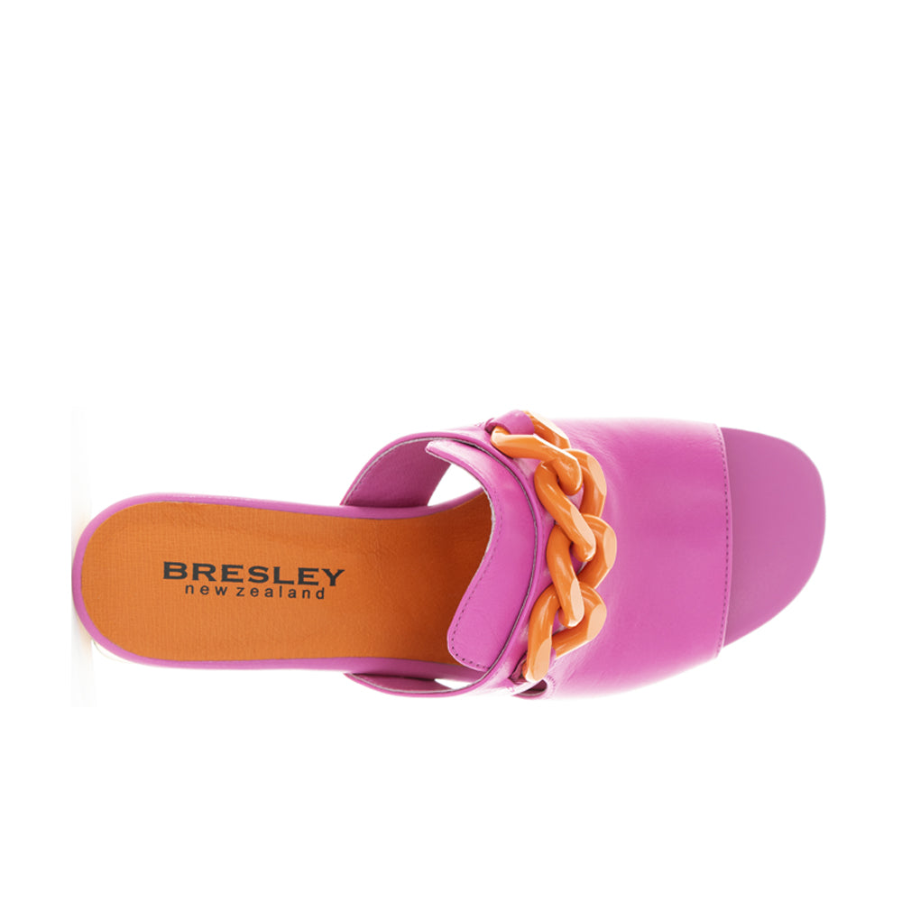 BRESLEY ADDER FUCHSIA ORANGE - Women Heels - Collective Shoes 