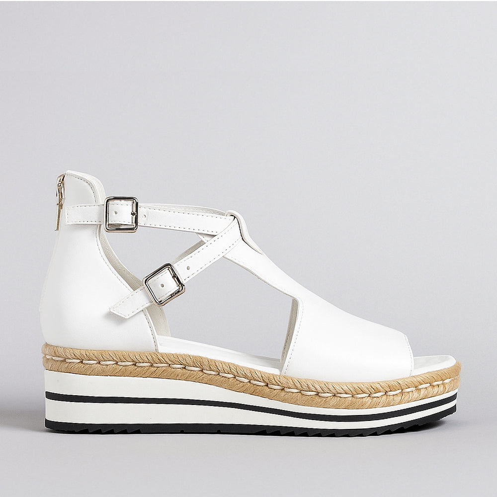 DJANGO & JULIETTE ALEXYS WHITE - Women Sandals - Collective Shoes 