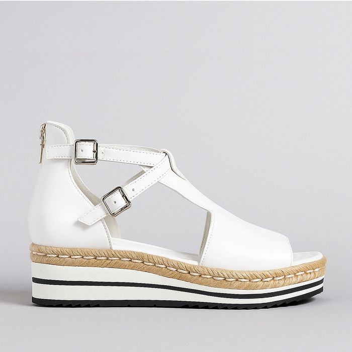 DJANGO & JULIETTE ALEXYS WHITE - Women Sandals - Collective Shoes 