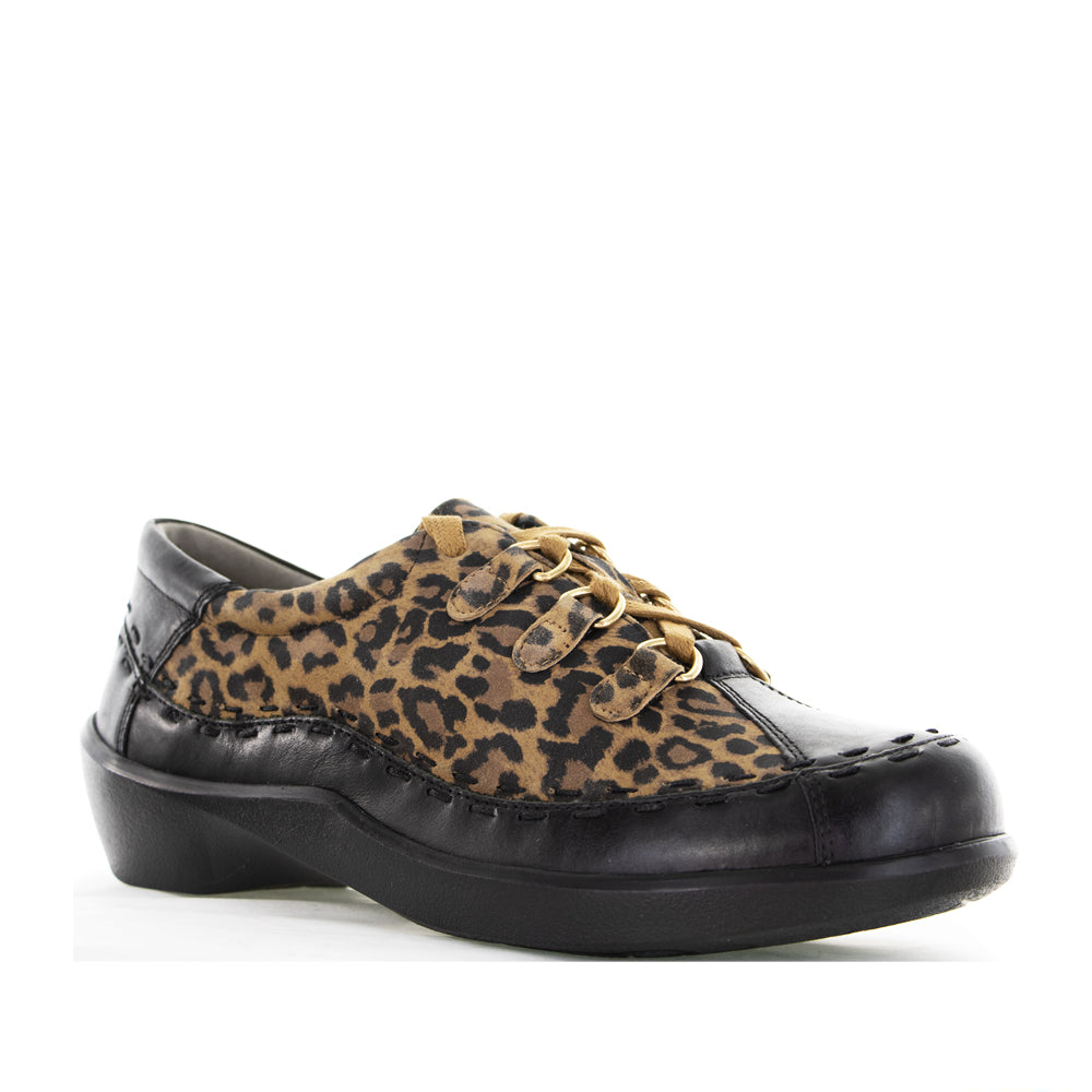 ZIERA ALLSORTS BLACK LEOPARD - Women sneakers - Collective Shoes 